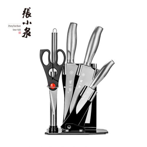 张小泉银睿刀具六件套