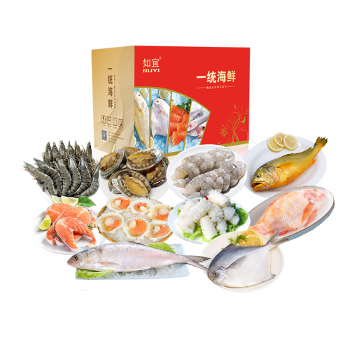 一统生鲜臻选海鲜礼盒HX3065