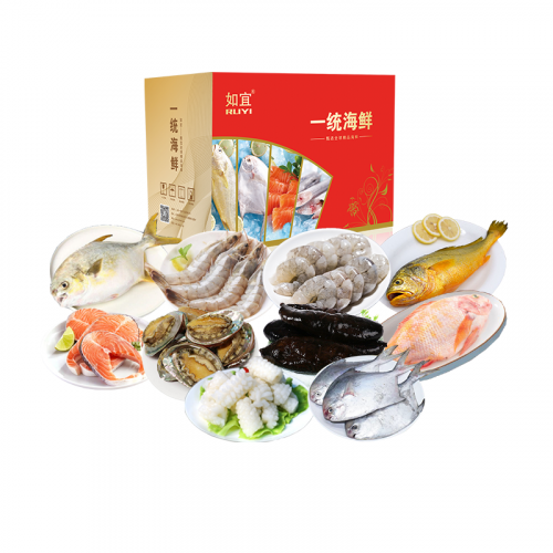 一统生鲜臻选海鲜礼盒HX3055