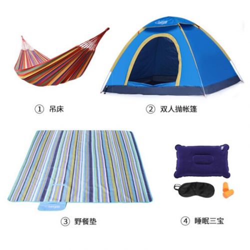 狼行者速开全自动帐篷家庭套装