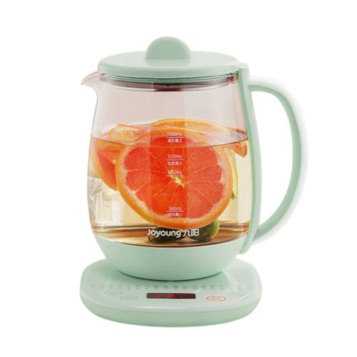 九阳家用煮茶器 电热水壶迷你玻璃养生壶1.5L容量 K15D-WY6130