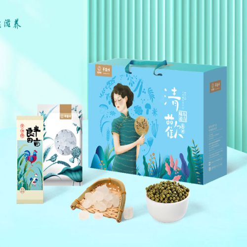 半亩良田-养生菌菇-良田清欢-臻选礼盒