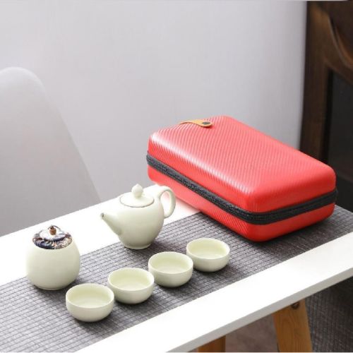 八方礼  粉青好运连连6入茶具  BFL2020-22