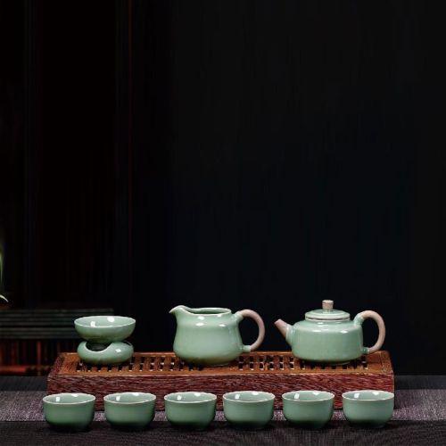 八方礼  德行天下龙泉官窑茶具  BFLLQGY2019-2