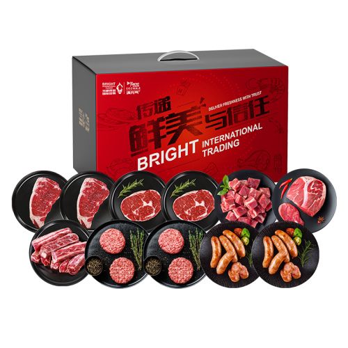 【光明满元气】牛排牛肉精品礼盒2600g