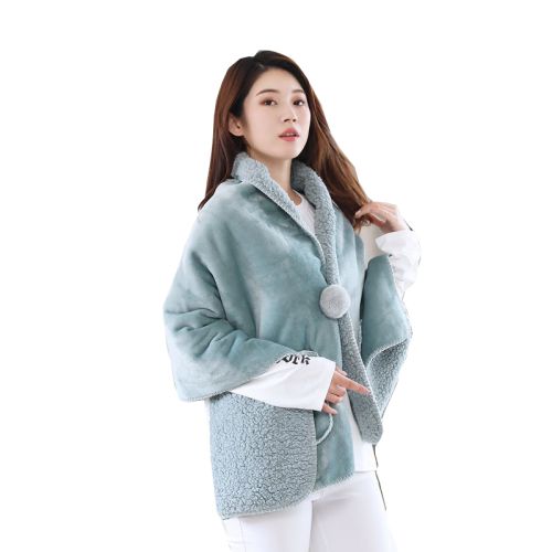 圣夫妮美式多功能懒人毯（烟雾蓝） SFN-199