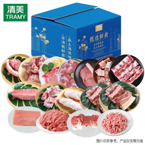 清美精选猪肉6600g
