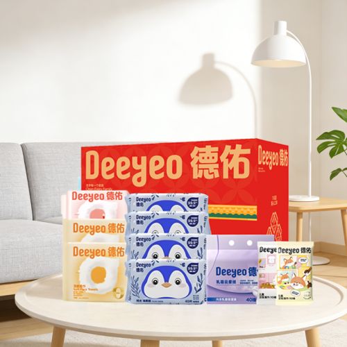 德佑大顺红禧礼JXLD051104（纸巾+湿巾+洗脸巾组合）