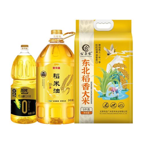 金龙鱼/公子家 米油组合 5.5L+5kg