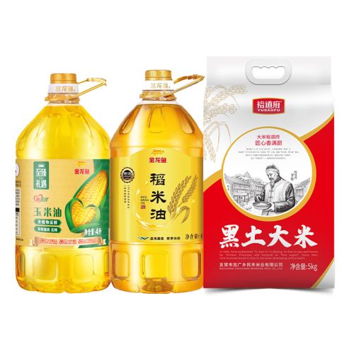 金龙鱼/裕道府 米油组合 8L+5kg