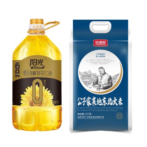 金龙鱼/裕道府 米油组合 5L+5kg