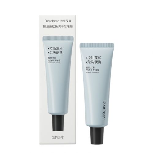 独特艾琳我的少年控油蓬松免洗干发啫喱80g