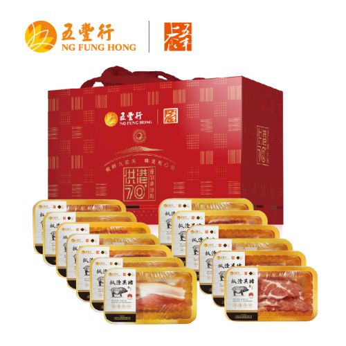 五丰上食-枫泾黑猪肉礼包4100g