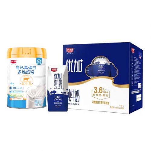 光明低温奶+光明常温奶 26NHCW