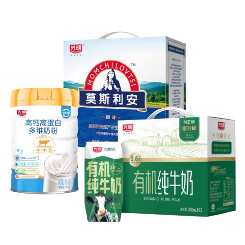 光明低温奶+光明常温奶 26NHCW