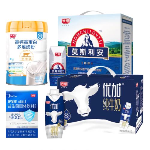 光明低温奶+光明常温奶 26NHCW