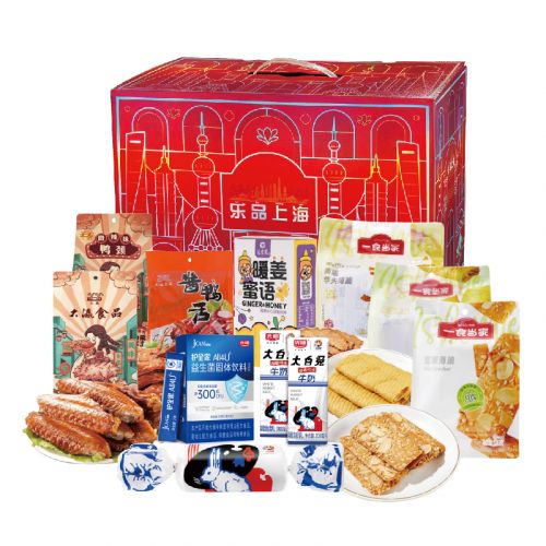 光选 光明休闲食品礼盒1480g