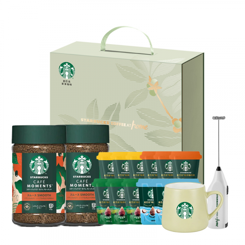 星巴克 星韵鎏金 咖啡礼盒300ml+130g